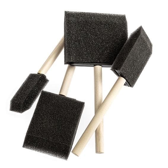 Platt svampborste 4 st