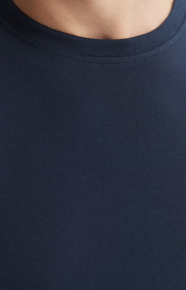 Ensfarvet t-shirt M