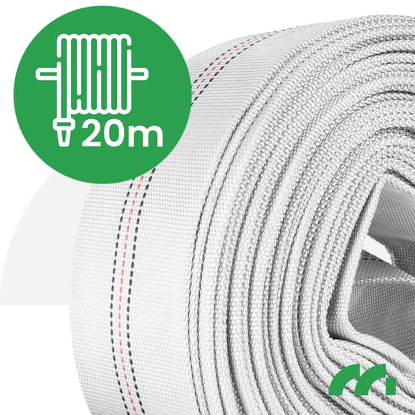 Brandslange til septiktanke, 20m 2", Maltec MasterHose200
