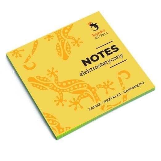 Grøn elektrostatisk notesbog 100 ark