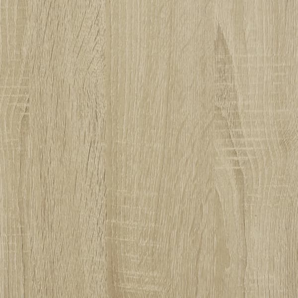 vidaXL printerstativ, Sonoma eg, 40x32x22,5 cm