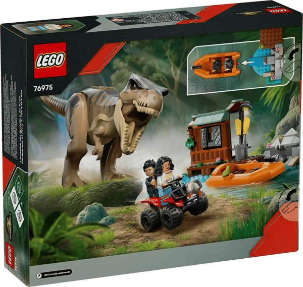 LEGO Jurassic World T. rex Flodflykt 199-delars set (76975)
