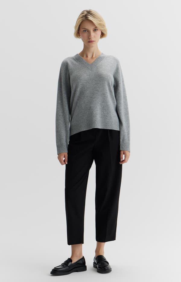 V-hals sweater L