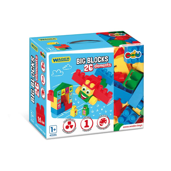 Big Blocks 26-delte byggeklodser 41591