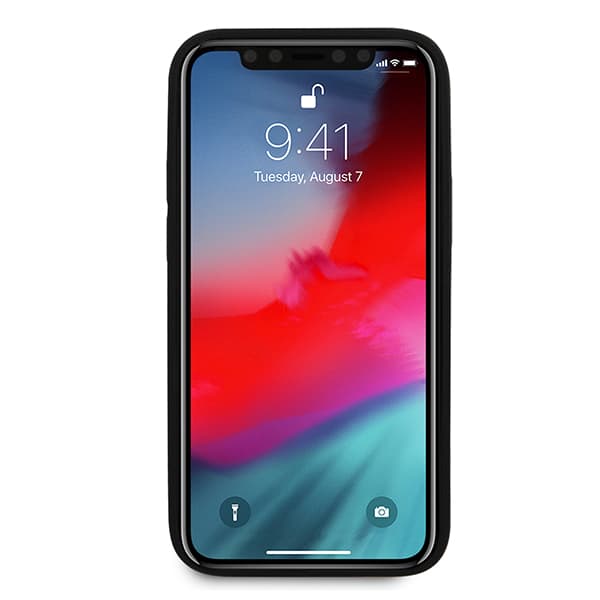Ferrari Off Track Quiltet Etui til iPhone 12 mini, Sort