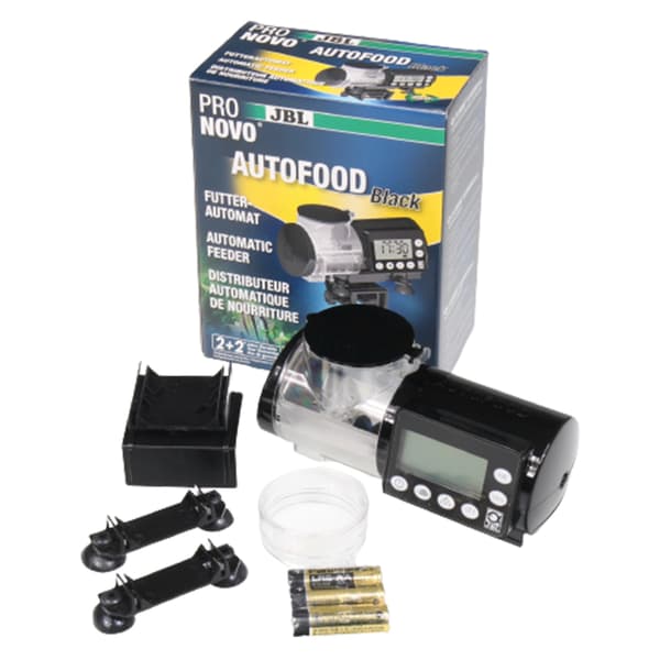 JBL Pronovo Autofood Sort - automatisk foderautomat