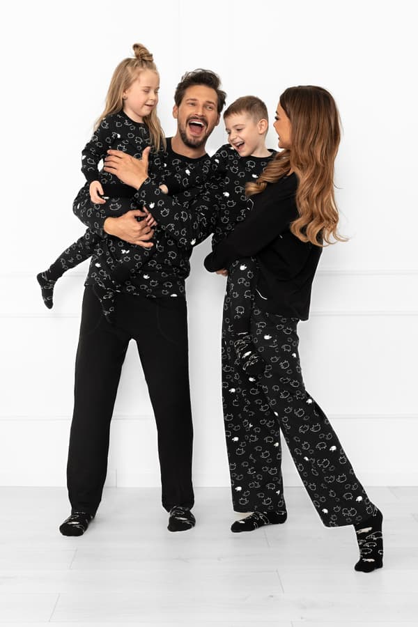 Barnpyjamas, långärmad, långbyxor, Wito, 8 år gammal