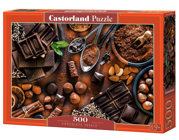 Pussel 500 bitar chokladgodis B-53902
