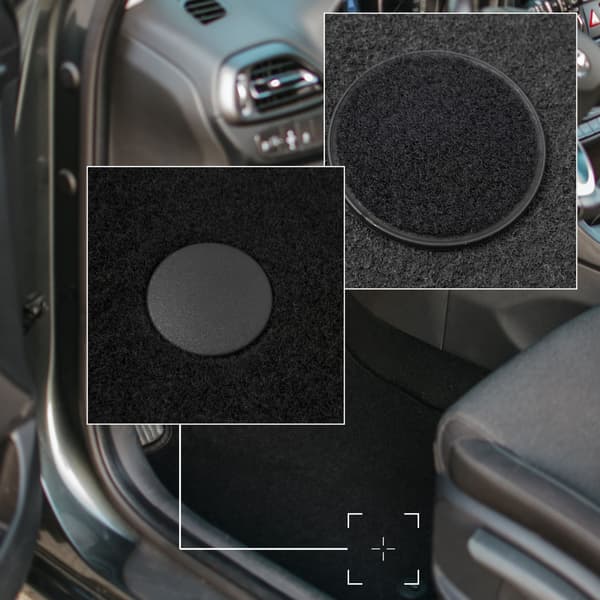 BASIC golvmattor i velour fram för: BMW X6 F16 SUV (2014-)