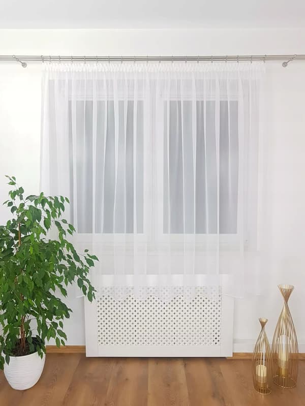 Färdig voilegardin 400x180cm