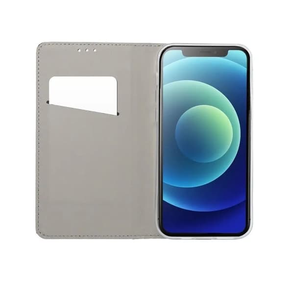 IPHONE 13 PRO SKAL MED MAGNETFLIK MARINBLÅ + GLAS