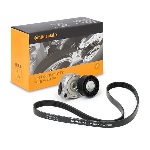 Multiremsats (med spännare) CONTITECH 5-pack 1121 EXTRA K1