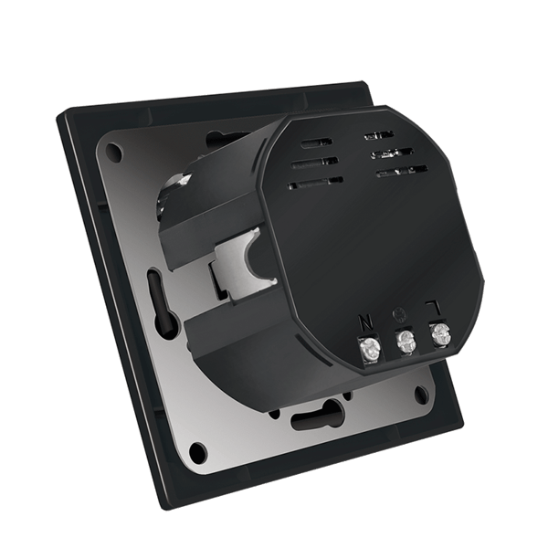 LogiLink Sort indbygget stikkontakt USB-C USB-A 14W 5V