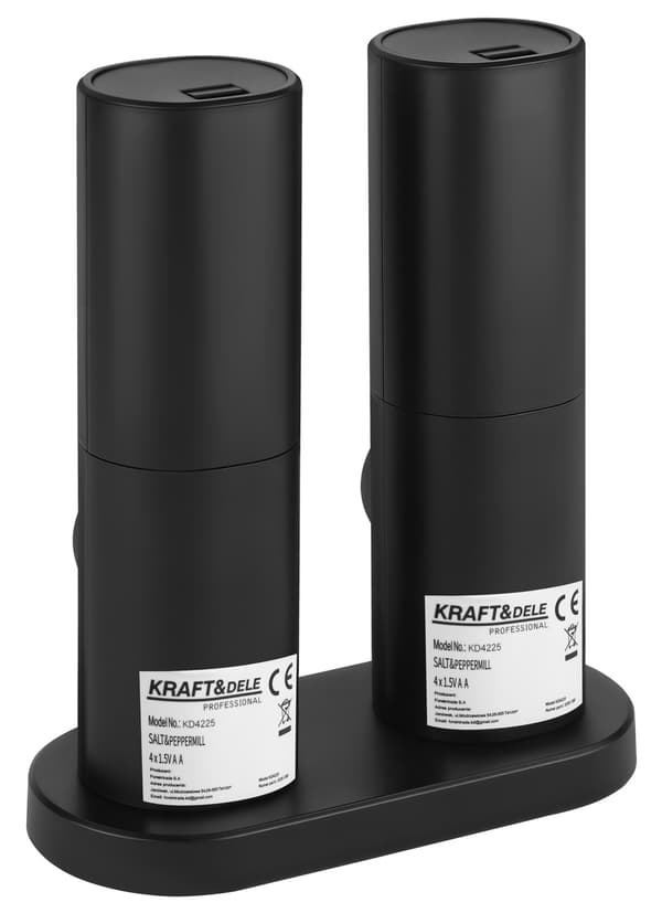 Elektrisk peber- og saltkværn KD4225