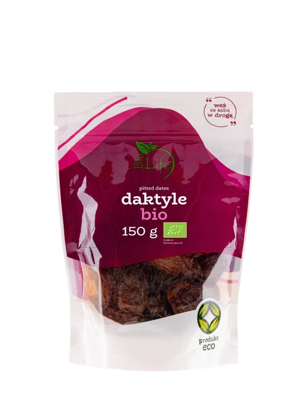 Ekologiska dadlar 150g