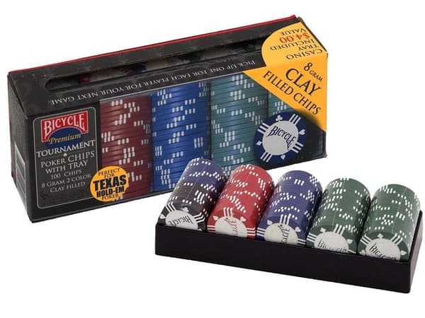 Poker 100 chips 8g CYKEL