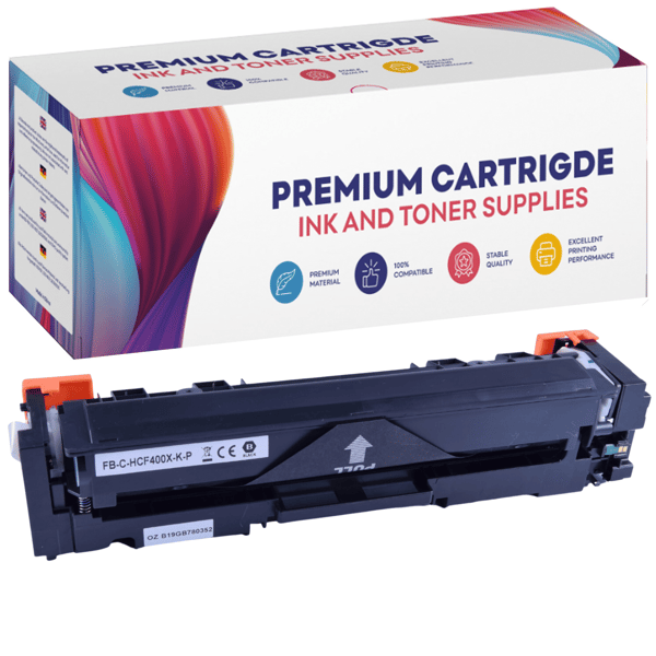 Toner til HP GP-HCF400X Sort GP