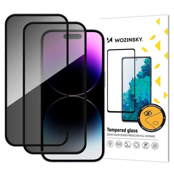 Hærdet glas til iPhone 17 / 16 Pro - 2 stk.