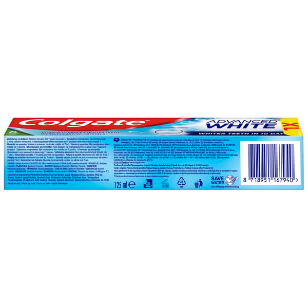 Colgate Advanced White tandkräm 125ml