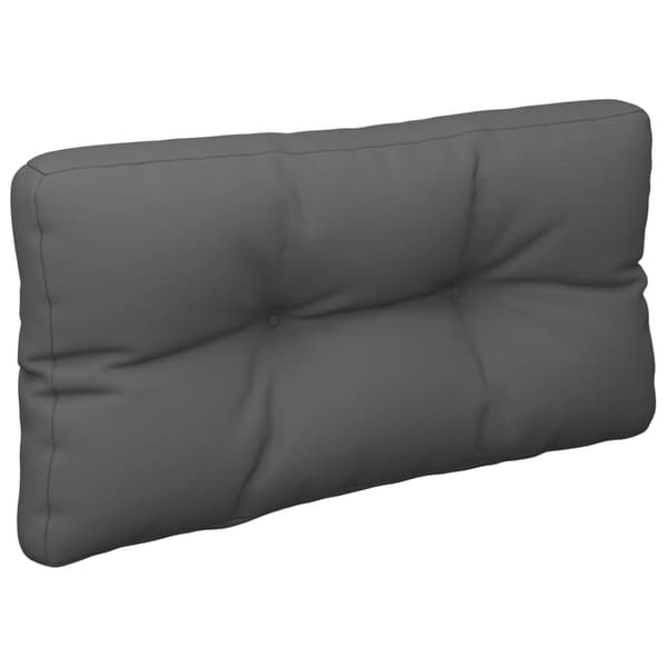 vidaXL Pallsoffkuddar, 2 st, Antracit, Tyg