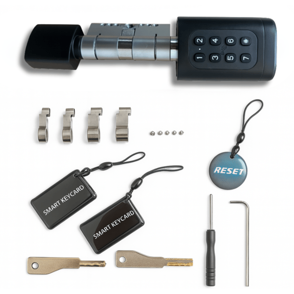 Elektronisk låsecylinder V1 TTLock Sort