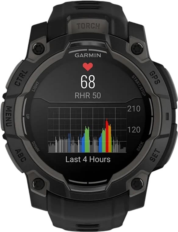 Garmin Instinct 3 45 mm Smartwatch Sort (010-02936-00)