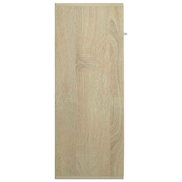 vidaXL skab Sonoma eg 60 x 30 x 75 cm spånplade