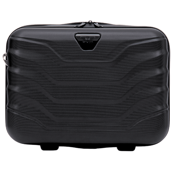 Wings Påfugl rejsefodral sminketaske 14" sort