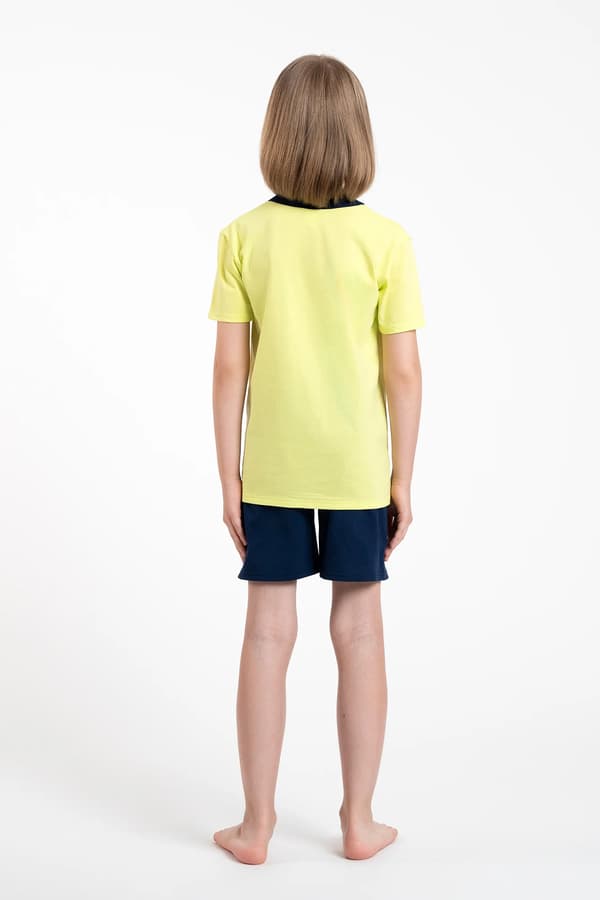 Remek drengepyjamas, korte ærmer, korte bukser, 4 år