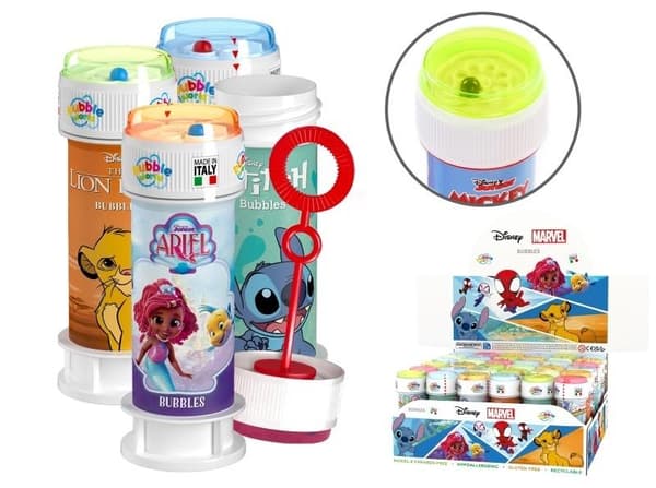 Sæbebobler 60ml Disney/Marvel (36 stk.)