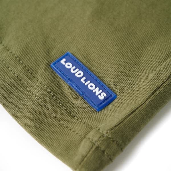 Barn-T-shirt, khaki, 140