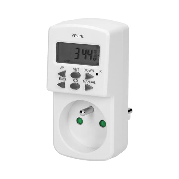 Elektronisk digital timer LCD-displaybrytare 1800W