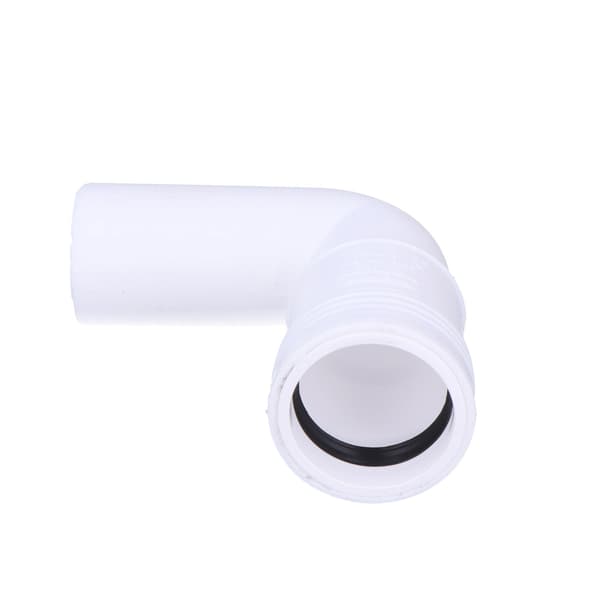 PP-HT 32/88 sanitær albue, til intern spildevand, hvid