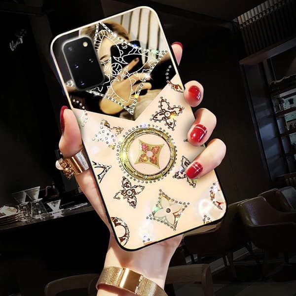 Moderigtigt cover til Samsung Galaxy S20 Plus, lyserød