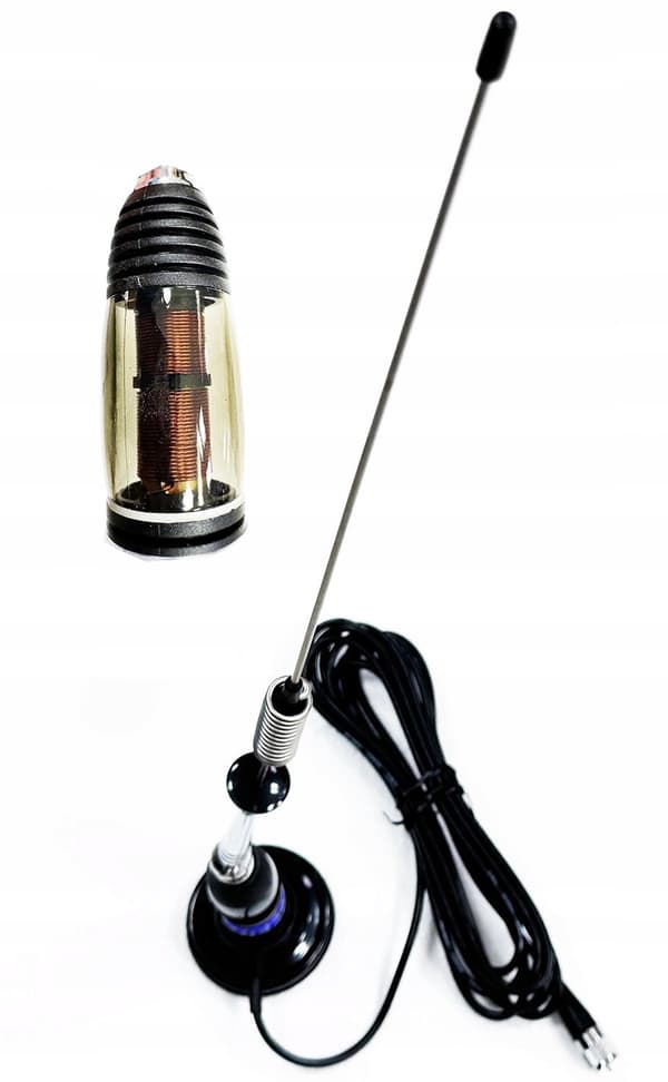Delta 875N2 Magnetisk CB-antenneforbindelse 82 cm kabel 4 m UC-1 Magnet