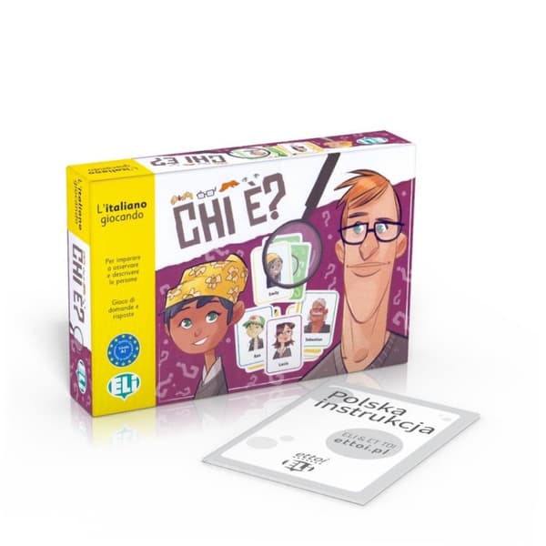 Chi è? . Språkspel. ELI & ET TOI