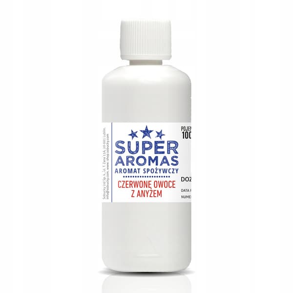 Superaromer Röda frukter med anisarom 100 ml