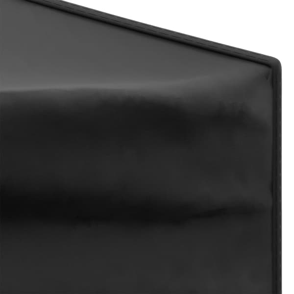 vidaXL foldbart festtelt med sider sort 3x6 m