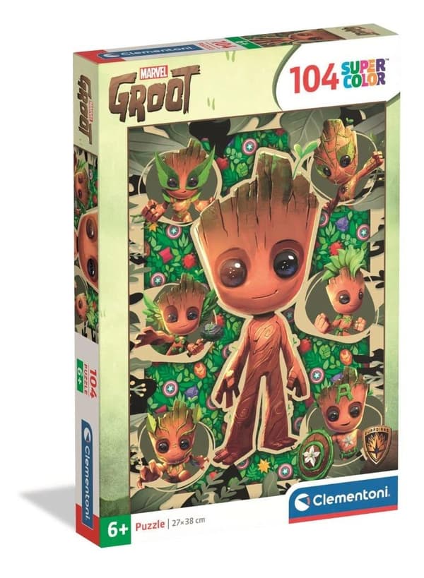 Puslespil 104 Super Farve Groot