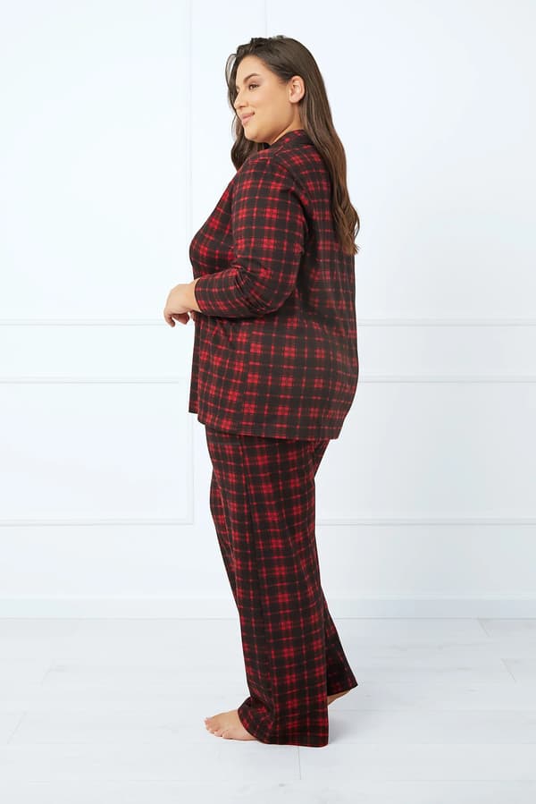 Nicola dampyjamas långärmad, långbyxor XL