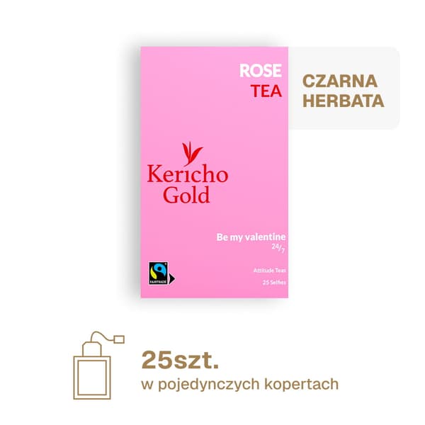 KERICHO GOLD Attitude -ruusutee
