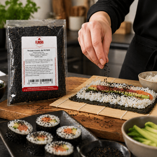 Sort sesam til sushi 100 g