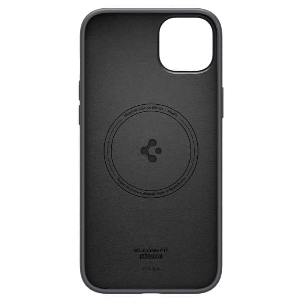 Spigen Silikonfodral MagSafe till iPhone 14 Plus Svart