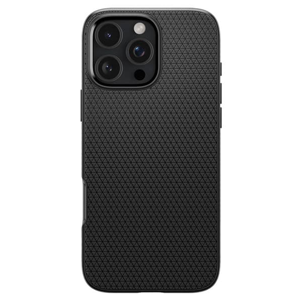 Spigen Liquid Air-cover til iPhone 16 Pro Max, matsort