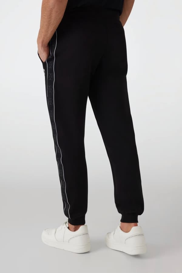 Guess Herre Sorte Mickey Stribede Joggingbukser M