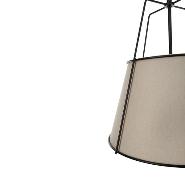 AMBER sort linnedlampe