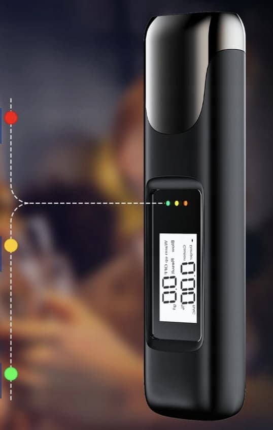 Digital alkometer Bærbar lommealkometer ABS High KB