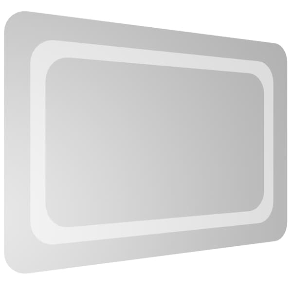 vidaXL Badrumsspegel med LED, 40x60 cm