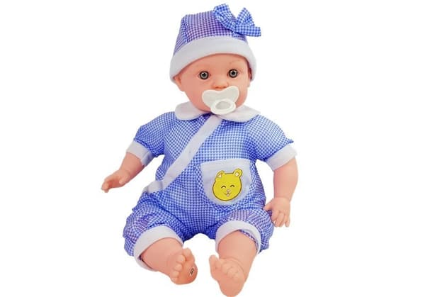 Babydocka 45 cm Blå Kläder