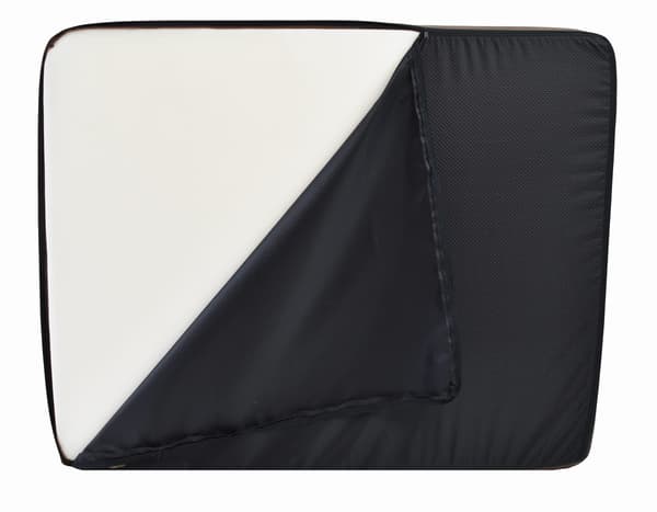 Rex ortopedisk soffa grå M - 70 x 60 x 16 cm